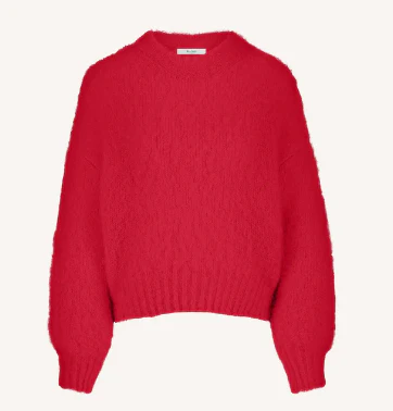 Pull rouge Sonny Scarlet Red BY BAR dernier en taille L ! – Image 5