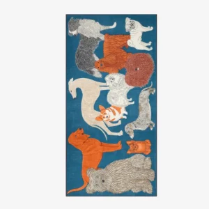 Etole 100 x 190 TOUTOU Bleu Inoui Editions