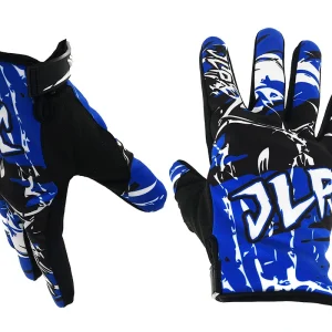 GANTS MOTO CROSS QUAD VTT BMX MTB BLEU TAILLE ADULTE JLP RACING