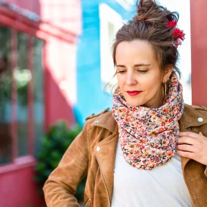 Foulard à pression