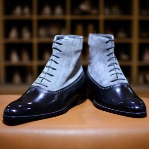 Alfred - La bottine bi-matière la plus minimaliste