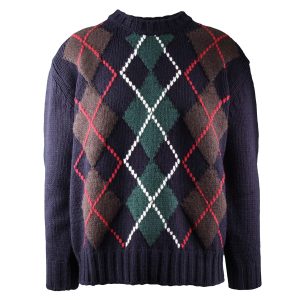 Argyle Crewneck Pullover