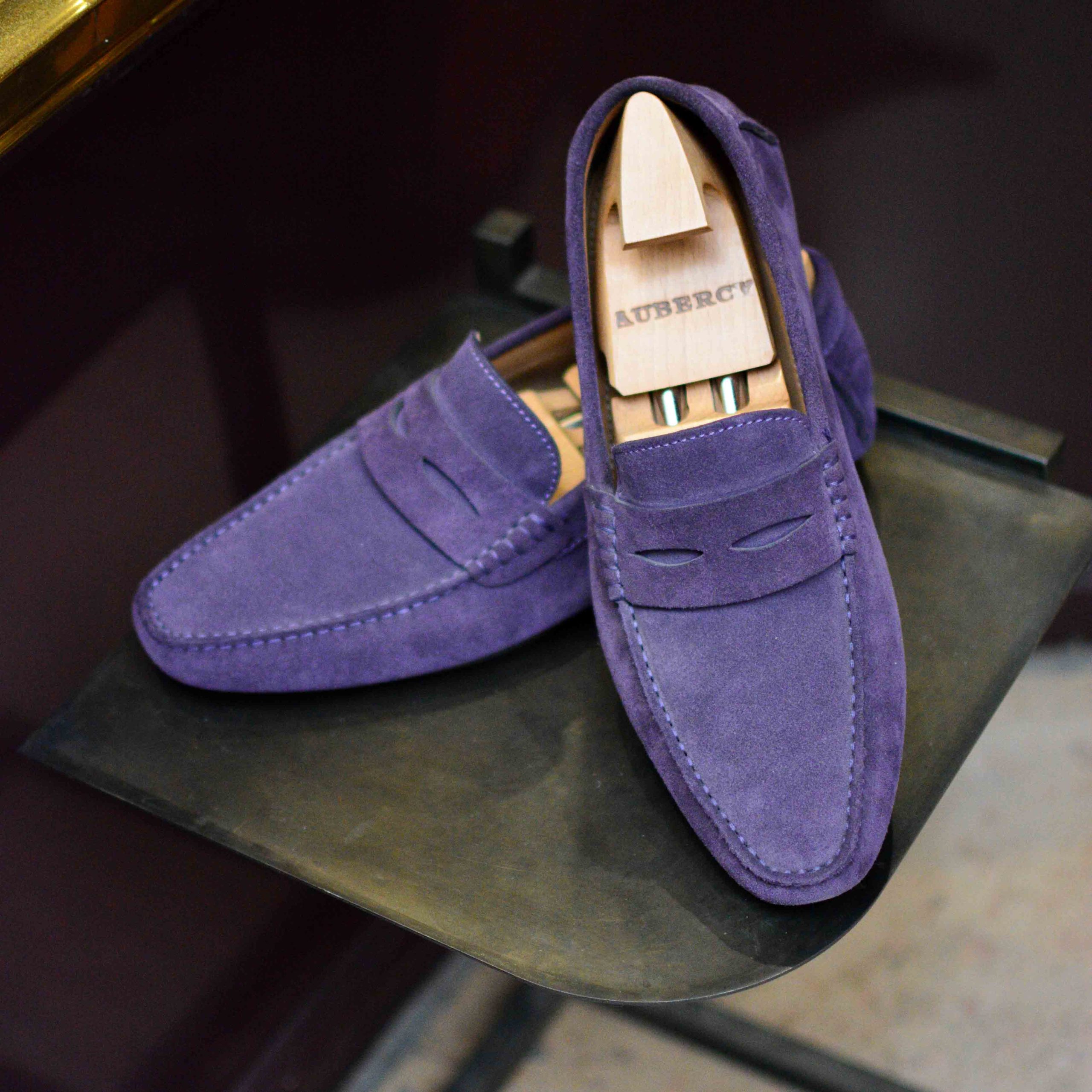 Arsène en daim violet (Archives) – Image 2