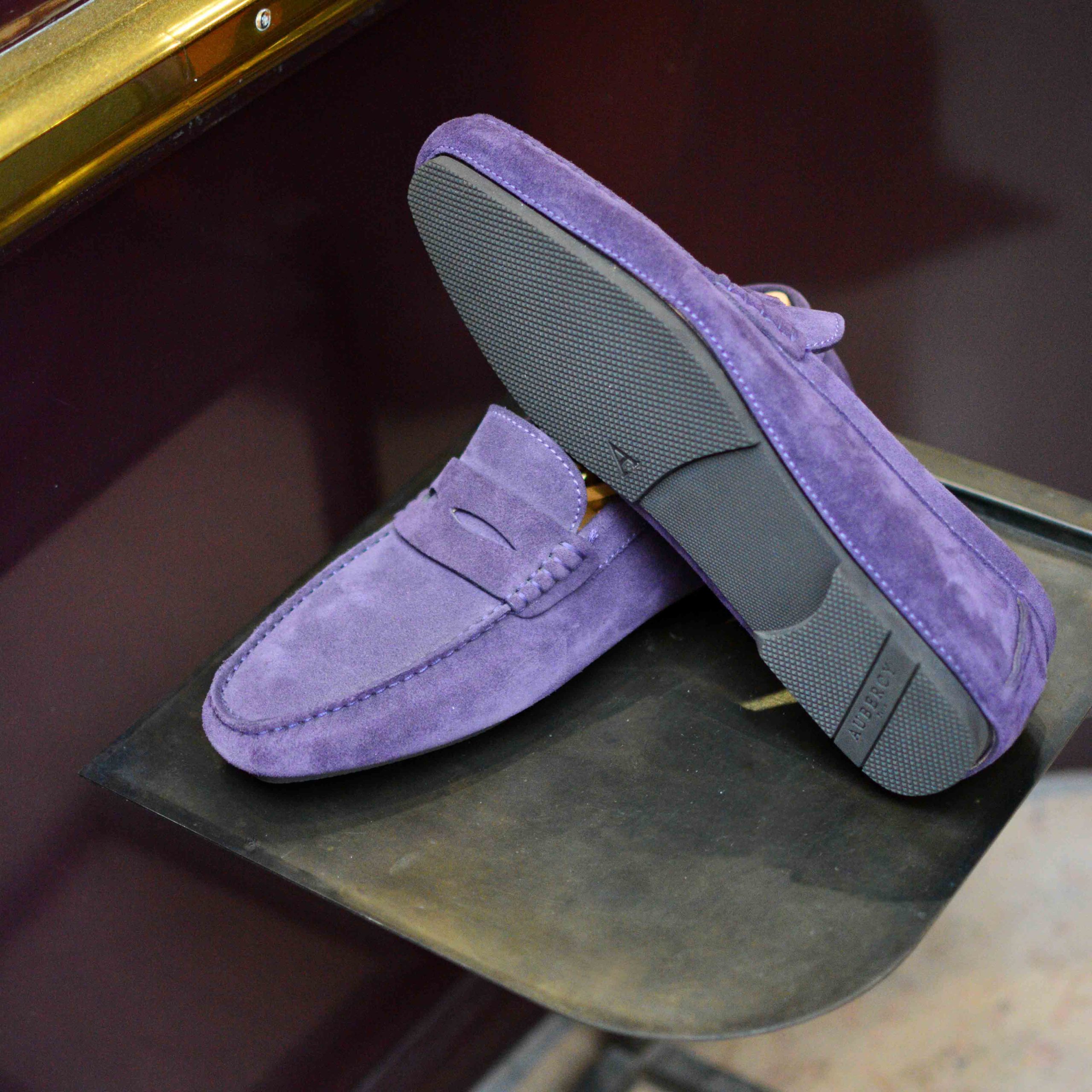 Arsène en daim violet (Archives) – Image 4