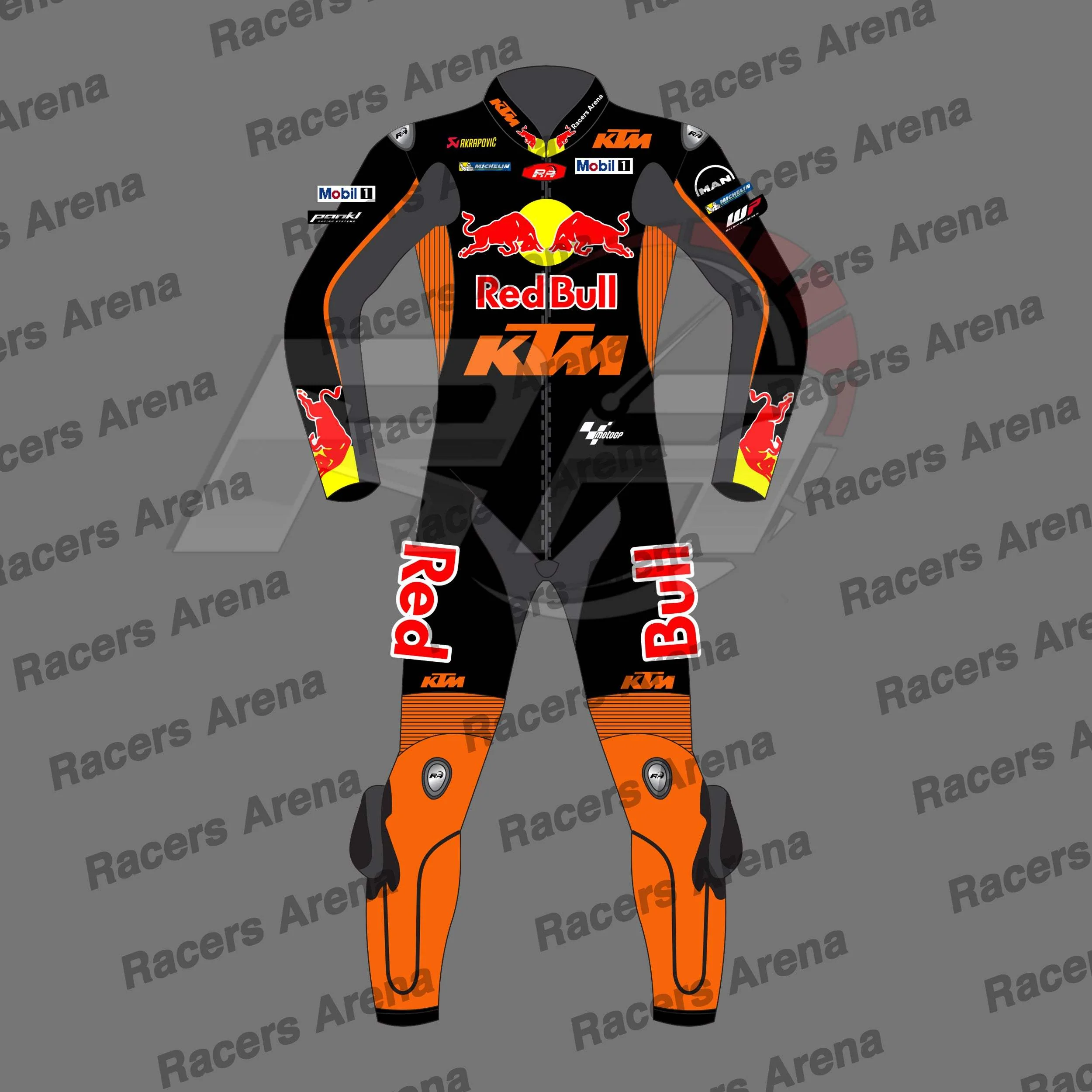 Combinaison de course en cuir pour moto Bard Binder KTM MOTOGP 2024