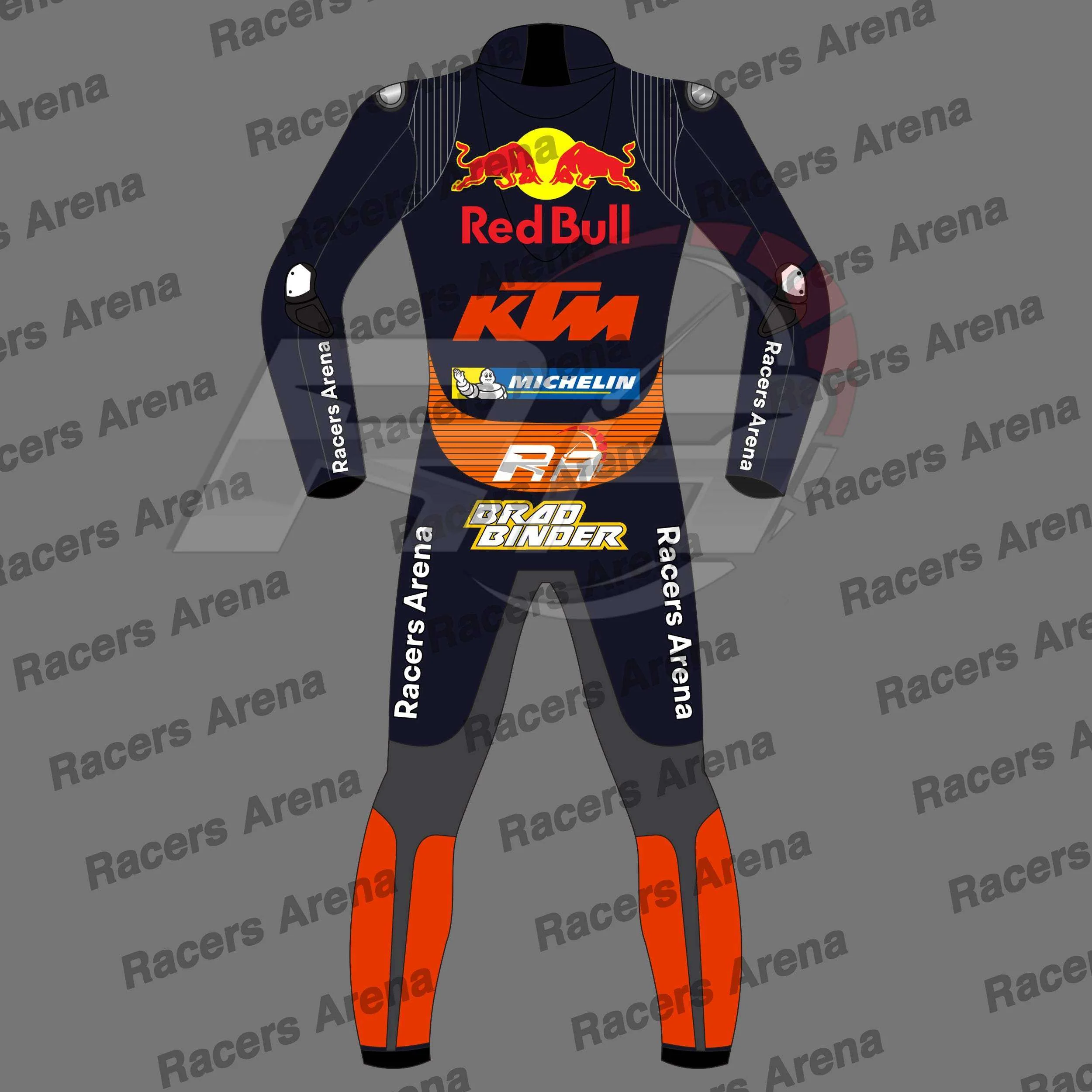 Combinaison de course en cuir pour moto Bard Binder KTM Red Bull MotoGP 2022 – Image 3