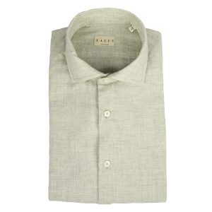 Baumwollhemd mit Wolle