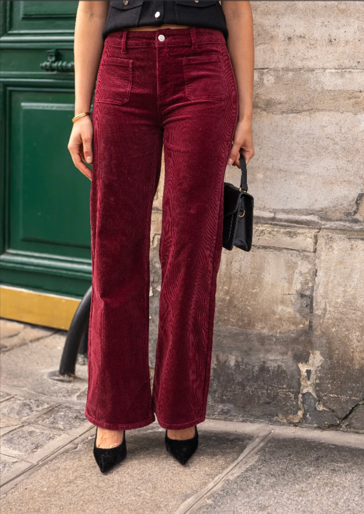 Pantalon Garance en velours – Image 4