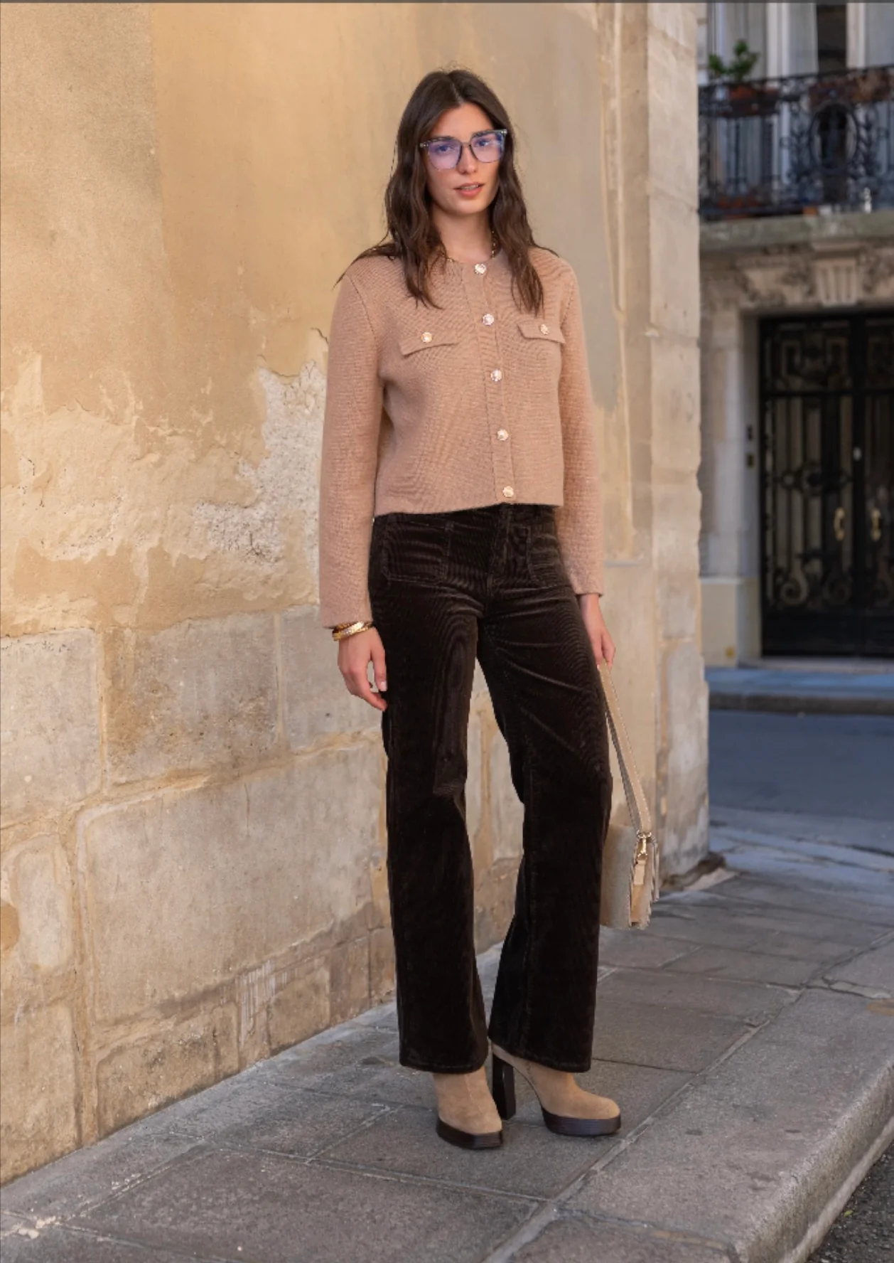 Pantalon Garance en velours – Image 7