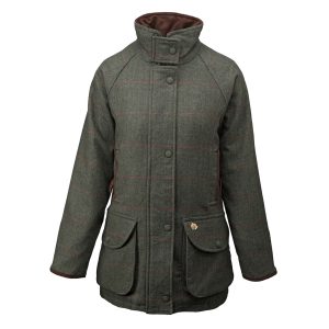 Combrook Ladies Tweed Shooting Field Coat - Regular Fit