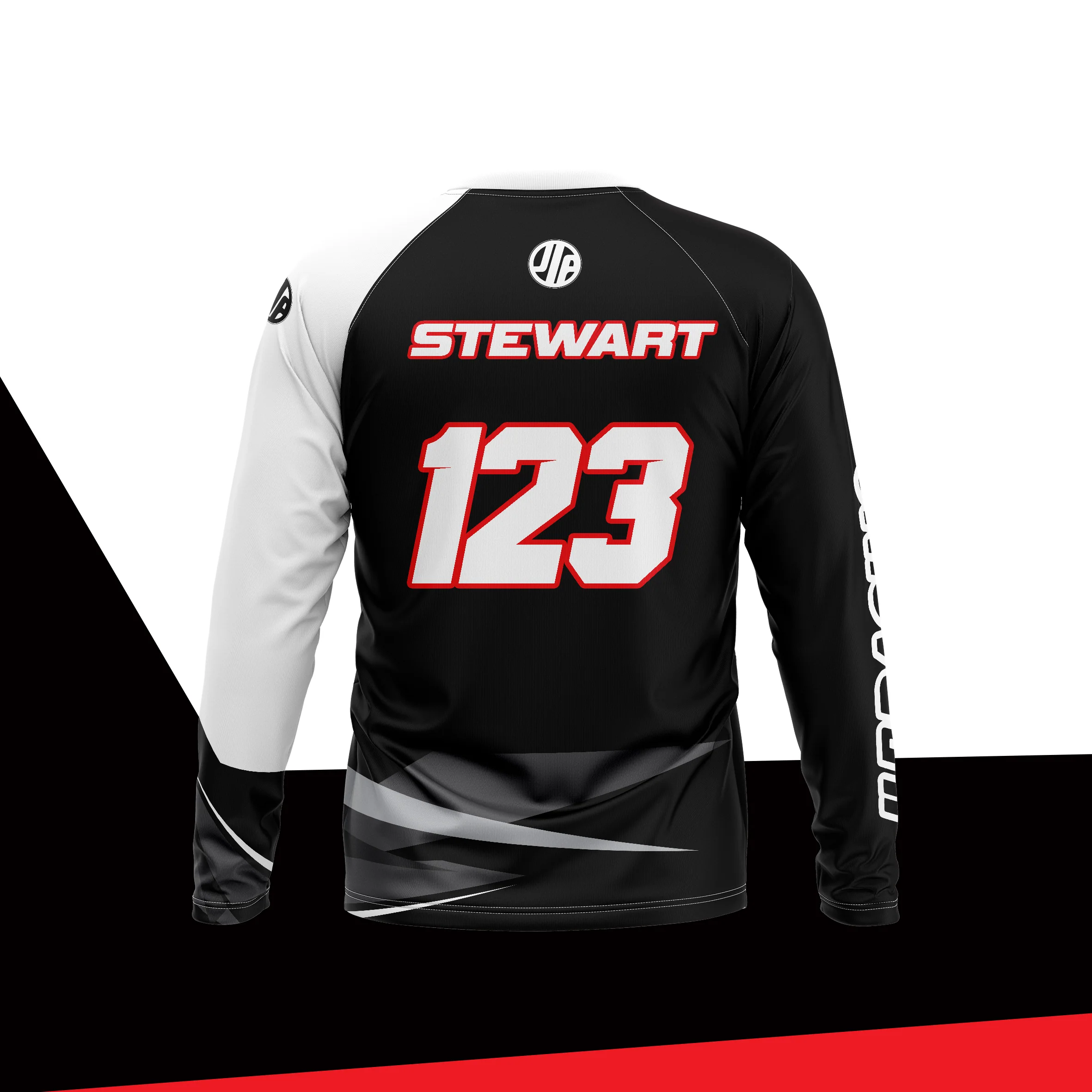 FLOCAGE PERSONNALISÉ MULTICOLORE PILOTE JLP RACING – Image 2