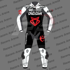 Fabio Di Giannantonio Ducati Winter Test MotoGP 2023 Combinaison en cuir de course de moto