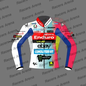 Fabio Di Giannantonio Pertamina Enduro VR46 2025 Veste de course en cuir