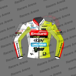 Fabio Di Giannantonio Pertamina Enduro VR46 Racing Team 2024 Veste de course en cuir pour moto