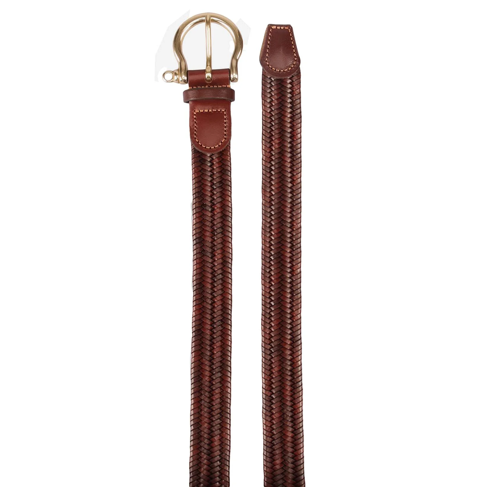 Flechtgürtel aus Leder Damen – Image 2