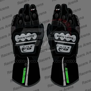 Gants de course en cuir pour moto MotoGP 2022 de Franco Morbidelli