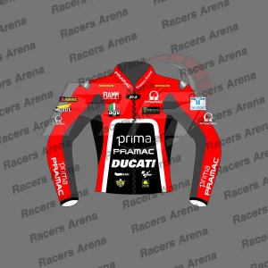 Franco Morbidelli Ducati British GP 2024 Veste de moto en cuir