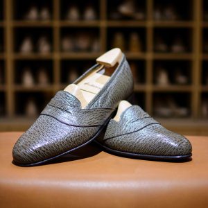 Le Darcy - Le penny loafer en requin