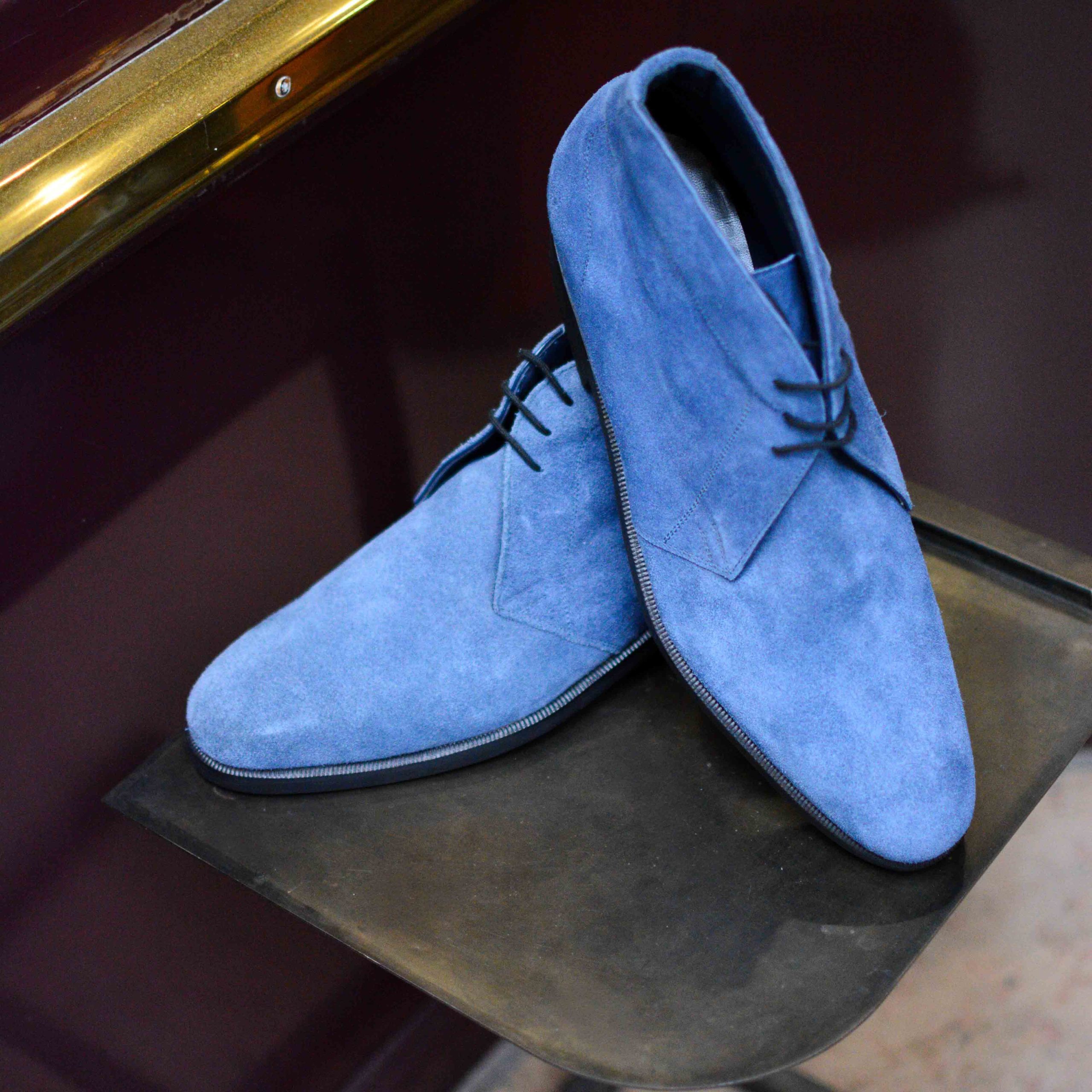 La Chukka boot iconique Indy Bleu Jeans (Archives)