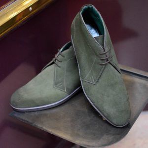 La Chukka boot iconique Indy vert loden (Archives)