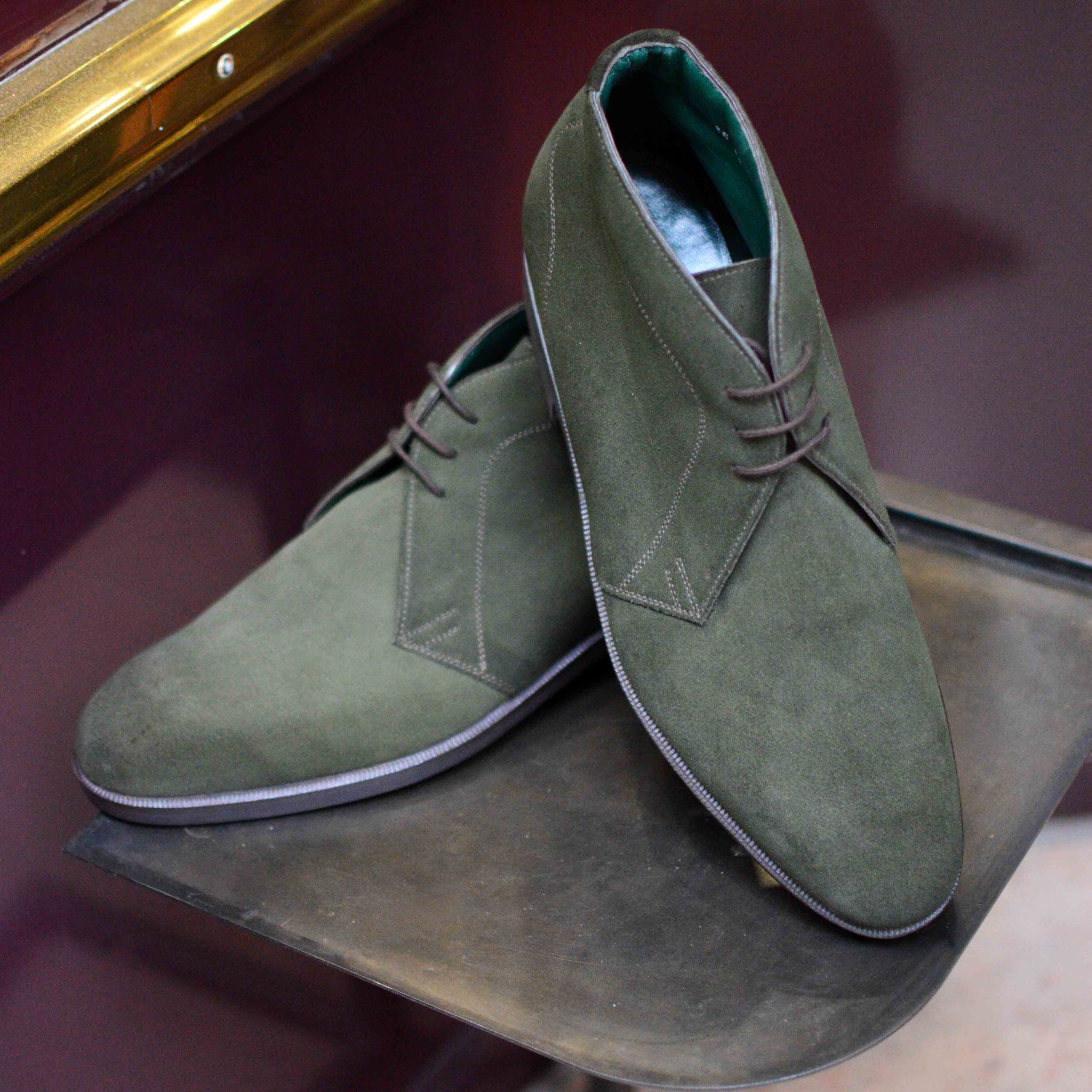 La Chukka boot iconique Indy vert loden (Archives) – Image 2