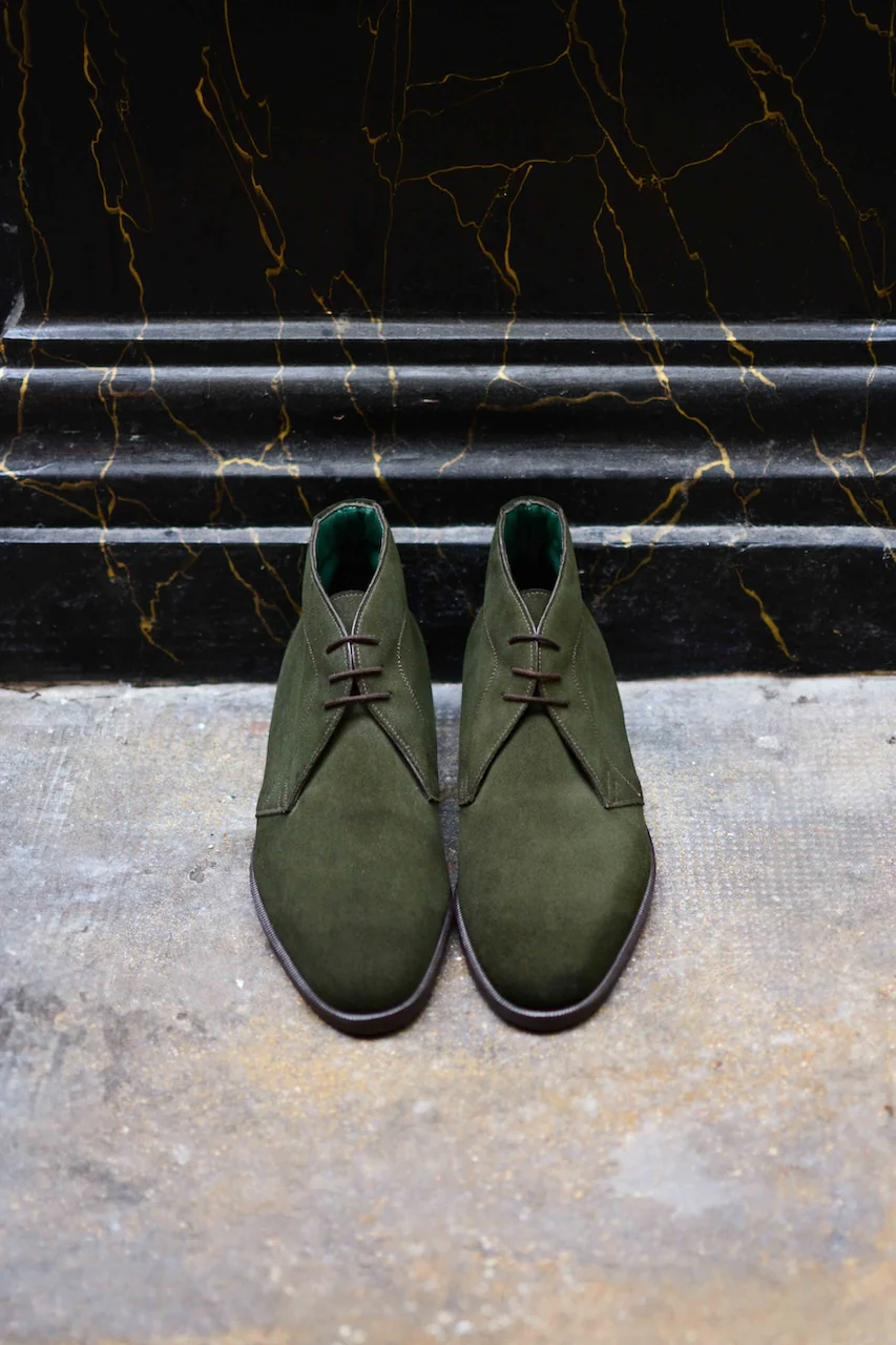 La Chukka boot iconique Indy vert loden (Archives) – Image 9