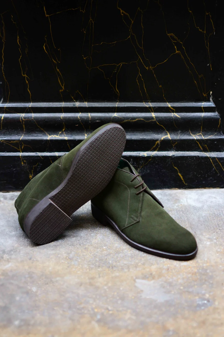 La Chukka boot iconique Indy vert loden (Archives) – Image 7