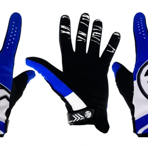 GANTS ENFANT MOTO CROSS QUAD VTT BMX BLEU TAILLE ENFANT VIP JLP RACING