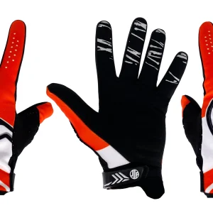 GANTS ENFANT MOTO CROSS QUAD VTT BMX ORANGE TAILLE ENFANT VIP JLP RACING