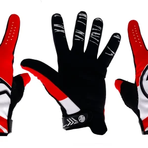 GANTS ENFANT MOTO CROSS QUAD VTT BMX ROUGE TAILLE ENFANT VIP JLP RACING