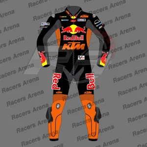 Combinaison de course en cuir pour moto Jack Miller KTM Red Bull MOTOGP 2024