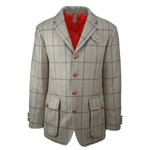 Jacket with over check