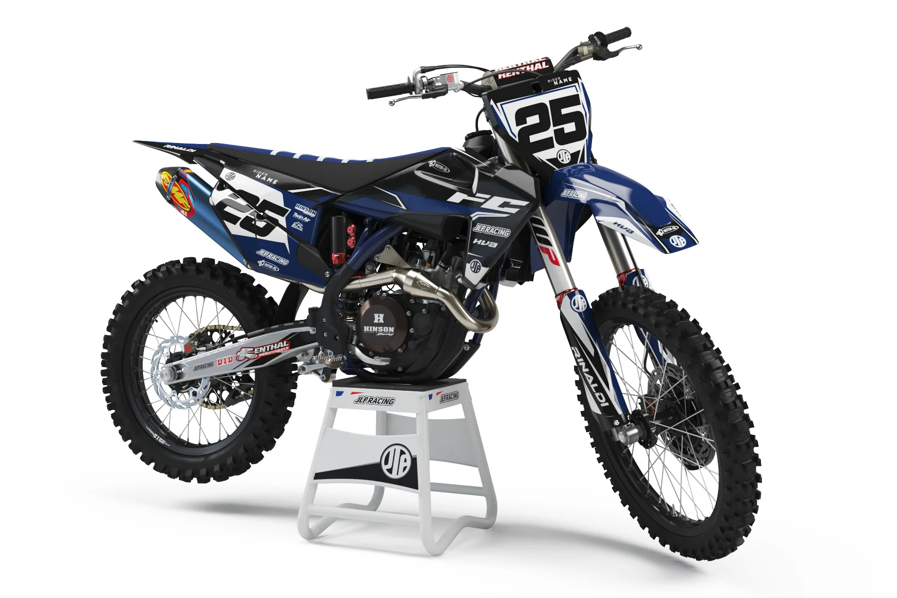 KIT DÉCO SEMI PERSO POUR HUSQVARNA BY JLP RACING série Barcelona