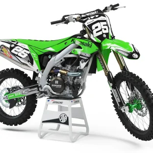 KIT DÉCO SEMI PERSO POUR KAWASAKI BY JLP RACING série Chicago