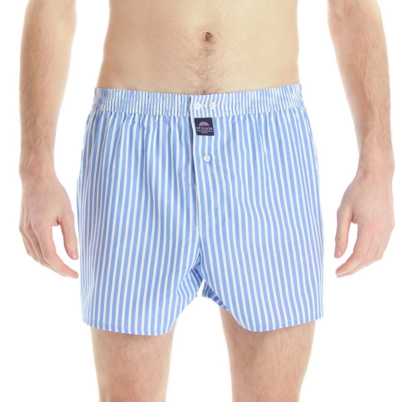 Klassische Boxershorts - Gestreift