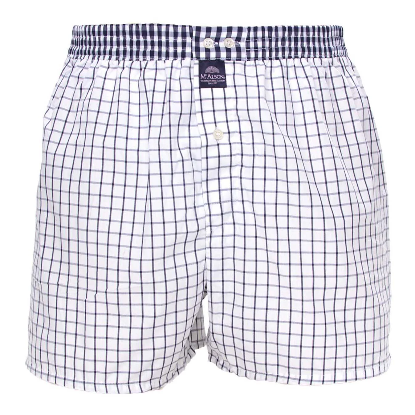 Klassische Boxershorts - Kariert