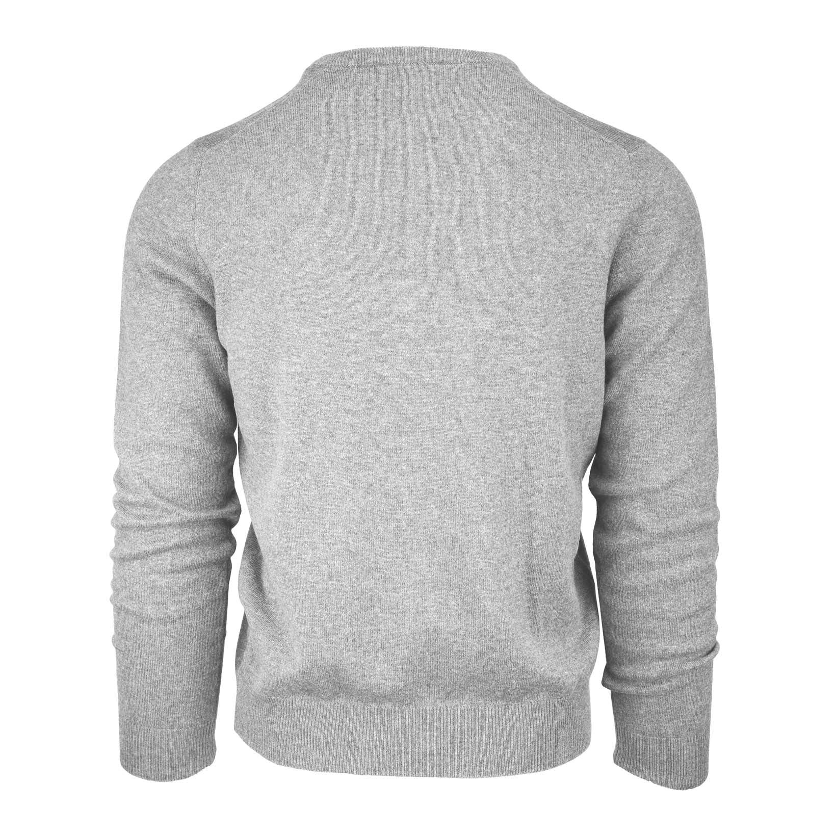 Leichter Schurwollpullover mit V-Ausschnitt – Image 3