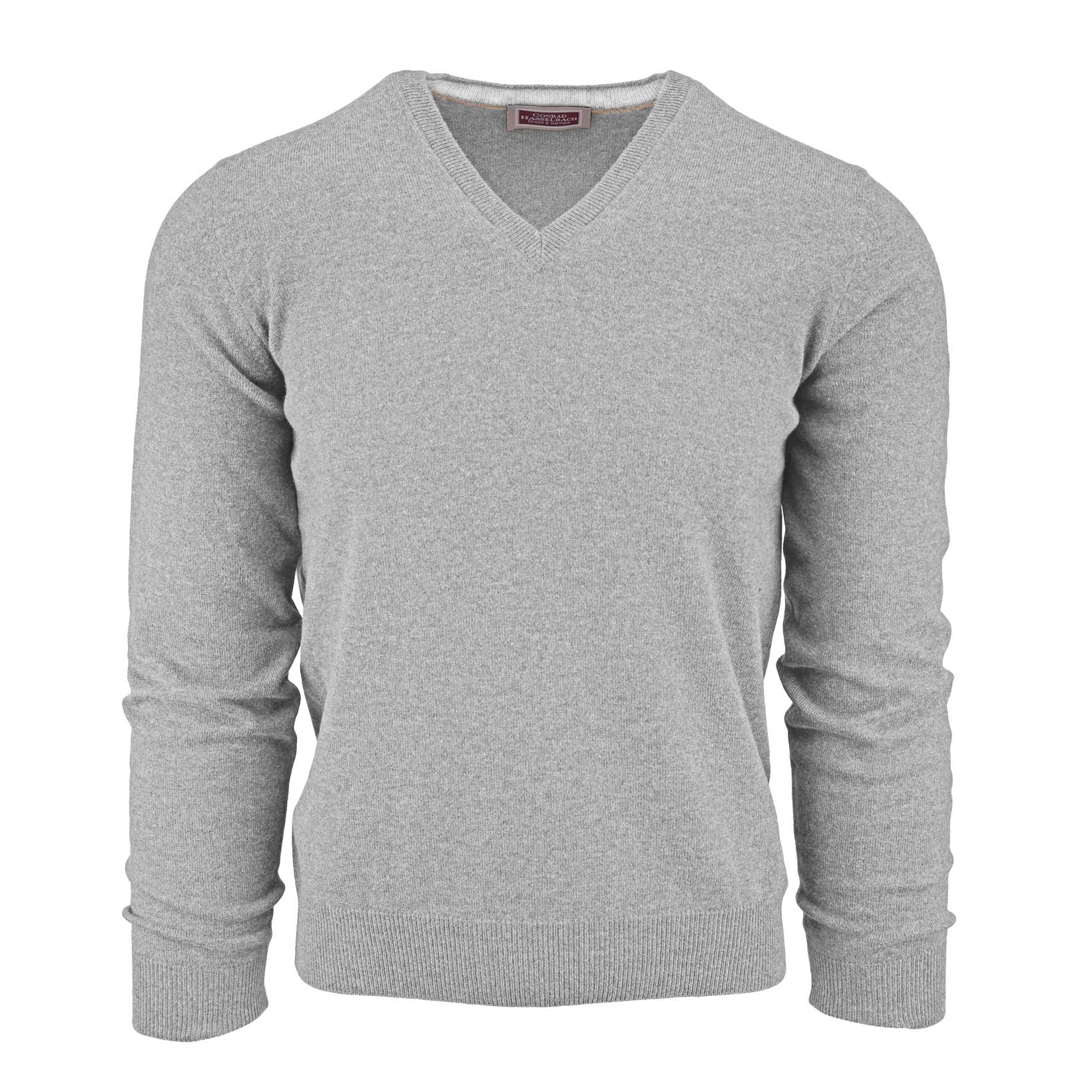 Leichter Schurwollpullover mit V-Ausschnitt – Image 2