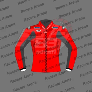Veste de course en cuir Marc Marquez Winter Test 2024
