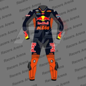Combinaison de course moto en cuir Maverick Viñales 2025 KTM