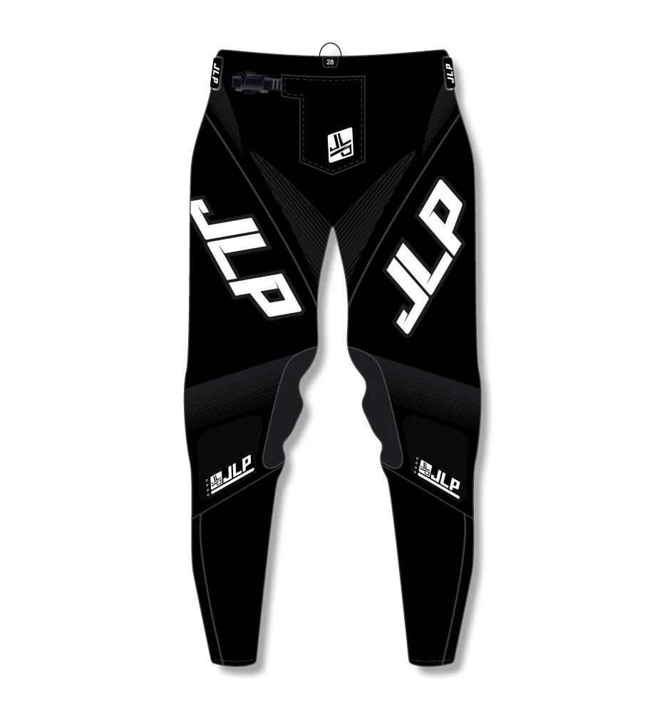 PANTALON ENFANT NOIR TENUE MOTO CROSS QUAD VTT BMX JLP RACING – Image 3