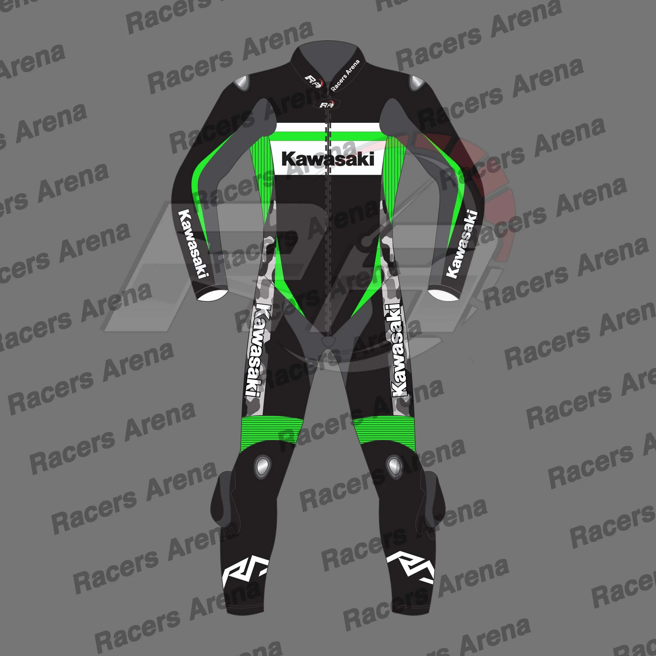 Combinaison de course de moto Kawasaki Racers Arena