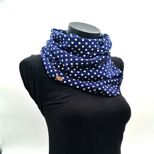 Foulard à pression en viscose