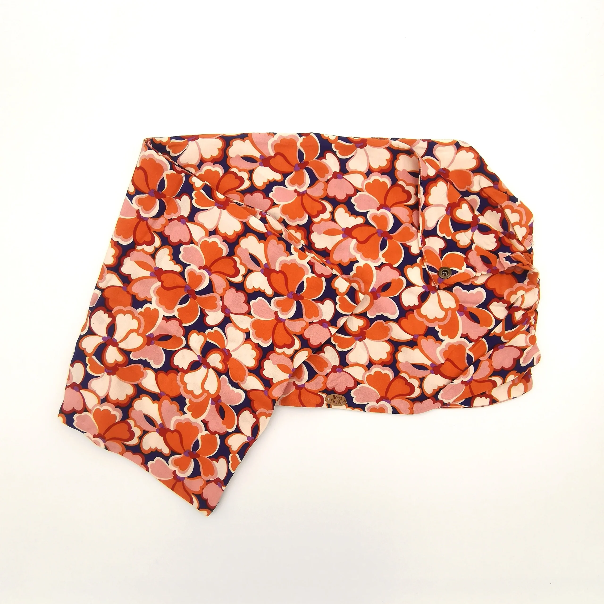 Foulard à pression en viscose – Image 3