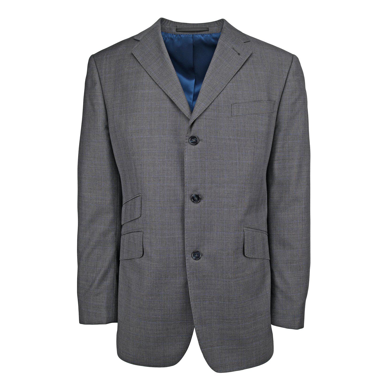 Schurwoll-Anzug mit Glencheck – Image 2