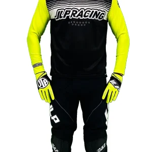 PANTALON ENFANT NOIR TENUE MOTO CROSS QUAD VTT BMX JLP RACING