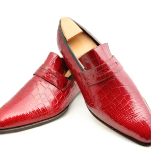 Le mocassin Vlad en crocodile