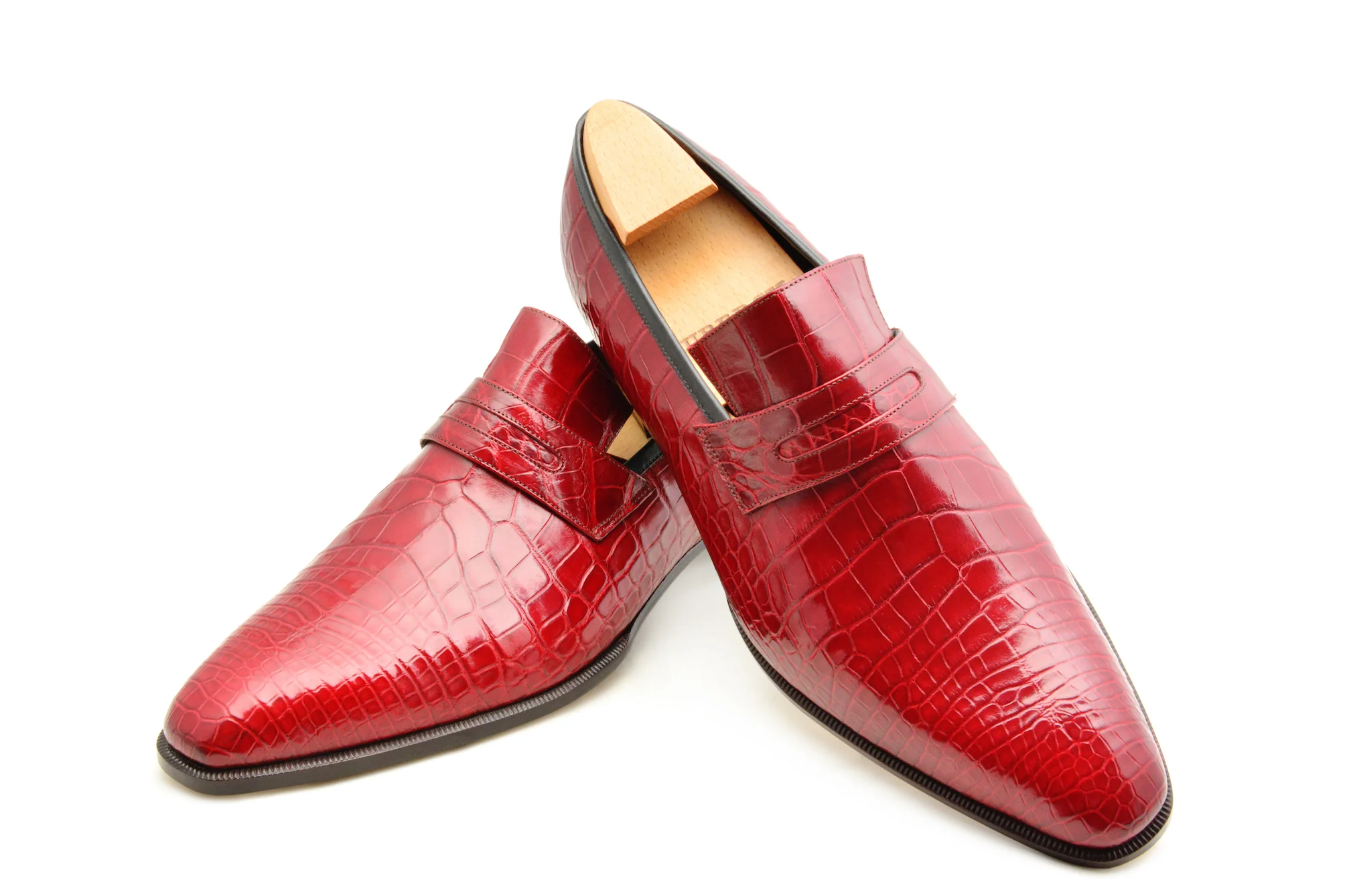 Le mocassin Vlad en crocodile