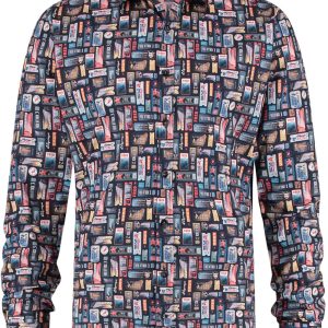 A Fish Named Fred Chemise Cinéma Homme Navy
