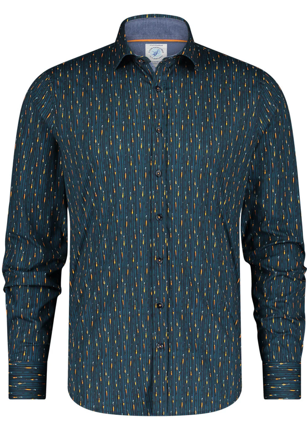 A Fish Named Fred Chemise de Pêche Marine – Image 2